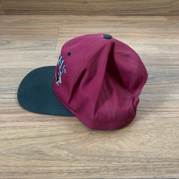 Vintage 90s Eastport Snap Back NFL Football Arizona Cardinals Embroidered Cap - Picture 2 of 7